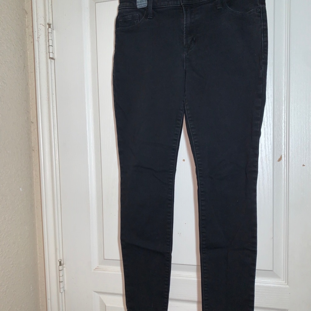 Built-In-Warmth Black Old Navy Jeans